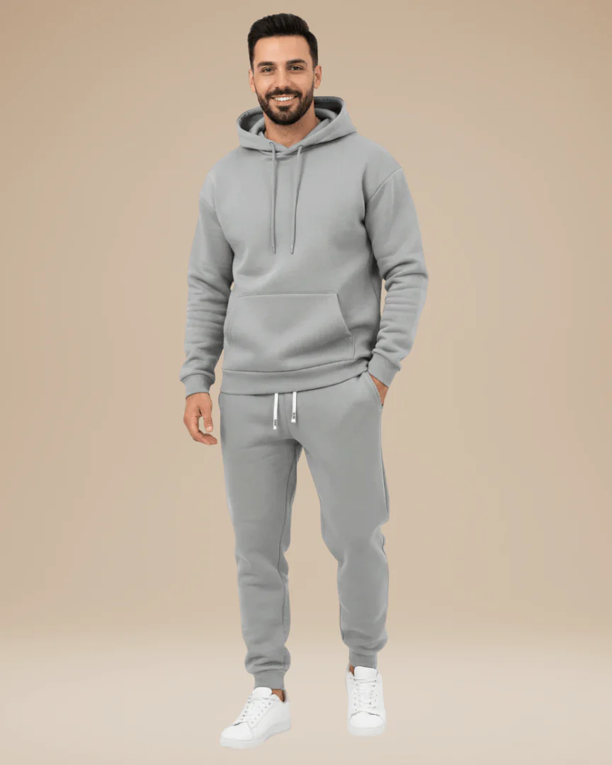 Alzara | Completo Sportivo Felpa Con Cappuccio E Jogger - Image 8