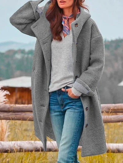Cappotto Invernale Pesante Lungo Per Donna | Zelvane - Image 5