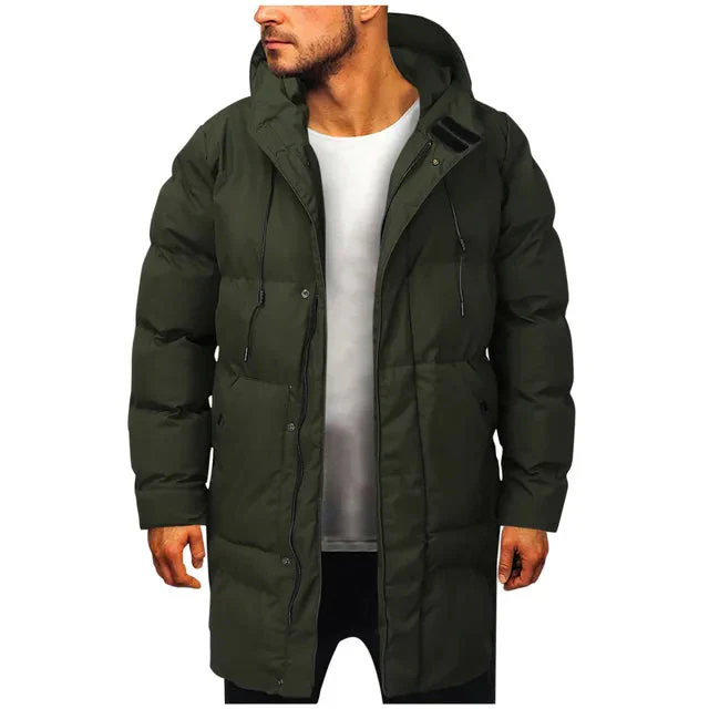 Cappotto Lungo Invernale Resistente Per Uomo | Zelina - Image 3