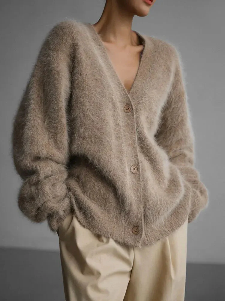 Cardigan Donna Morbido in Maglia Pelosa | Alessa - Image 11