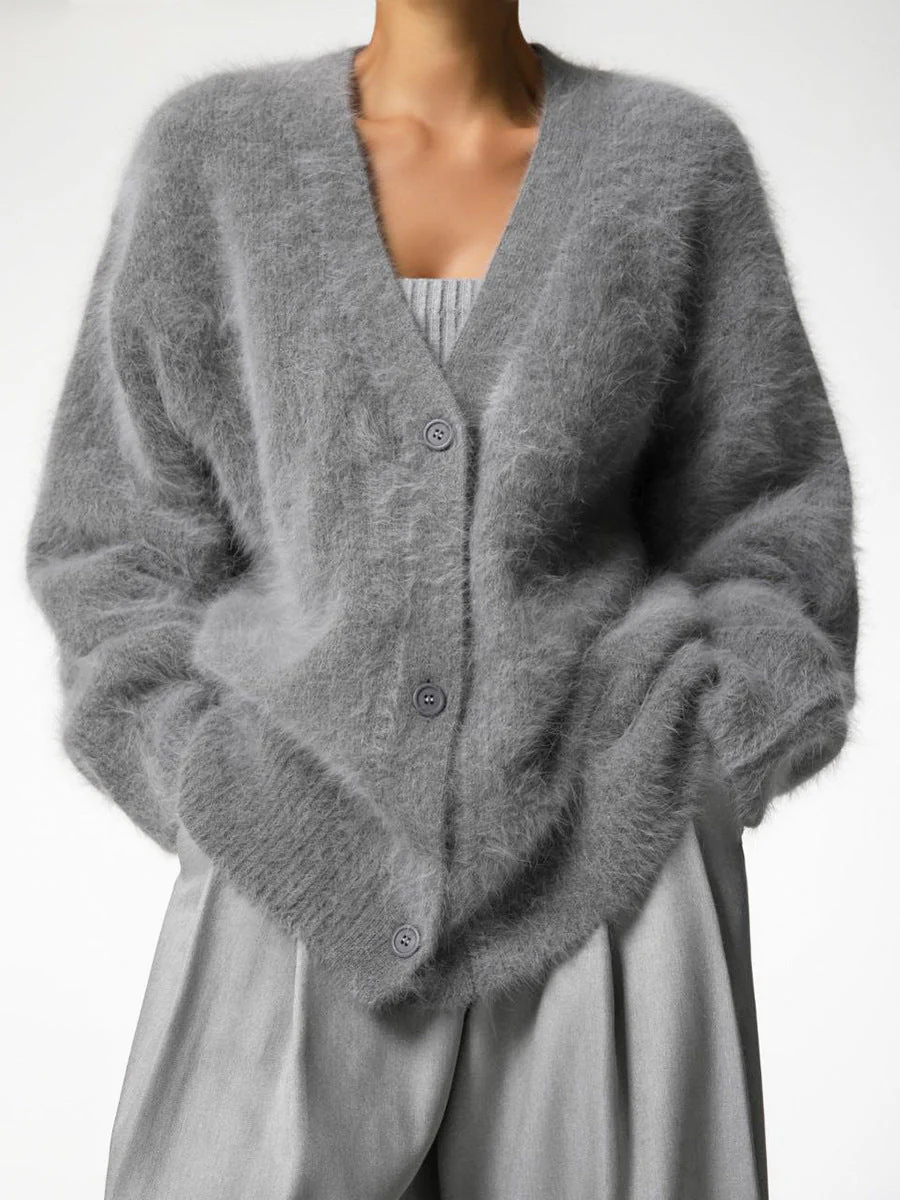 Cardigan Donna Morbido in Maglia Pelosa | Alessa - Image 12