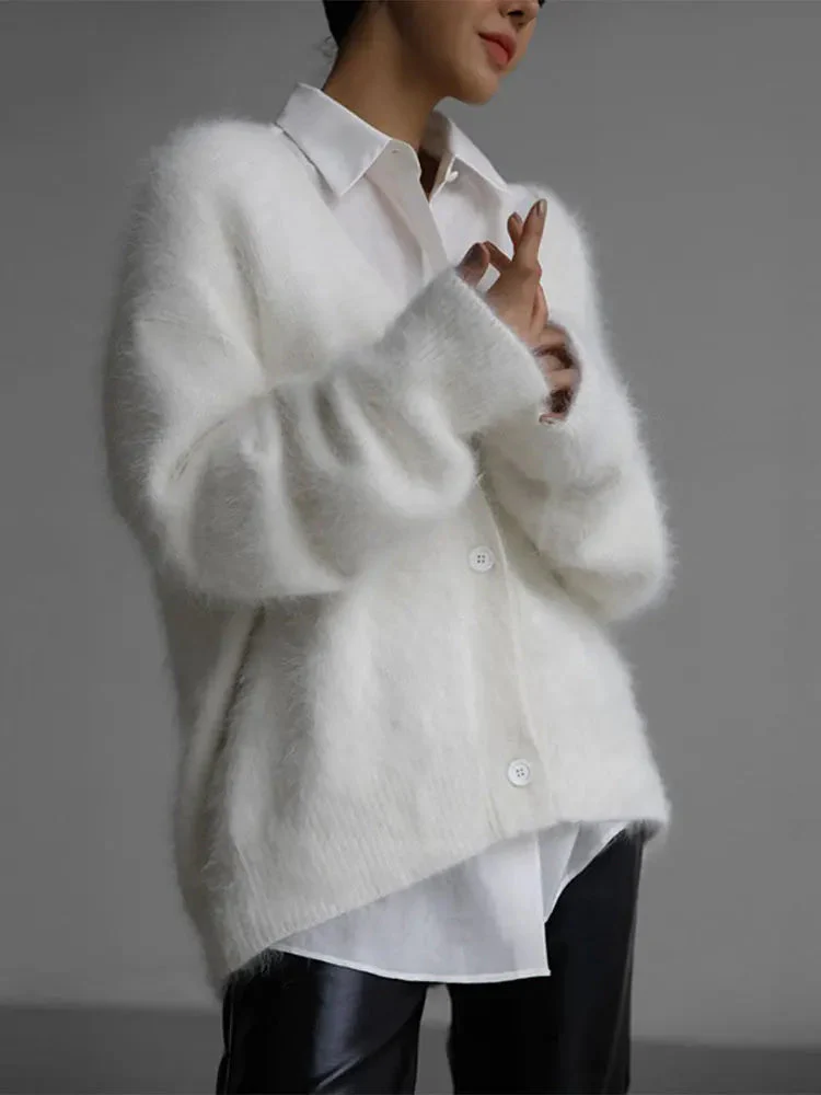 Cardigan Donna Morbido in Maglia Pelosa | Alessa - Image 13