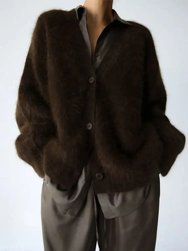 Cardigan Donna Morbido in Maglia Pelosa | Alessa - Image 8