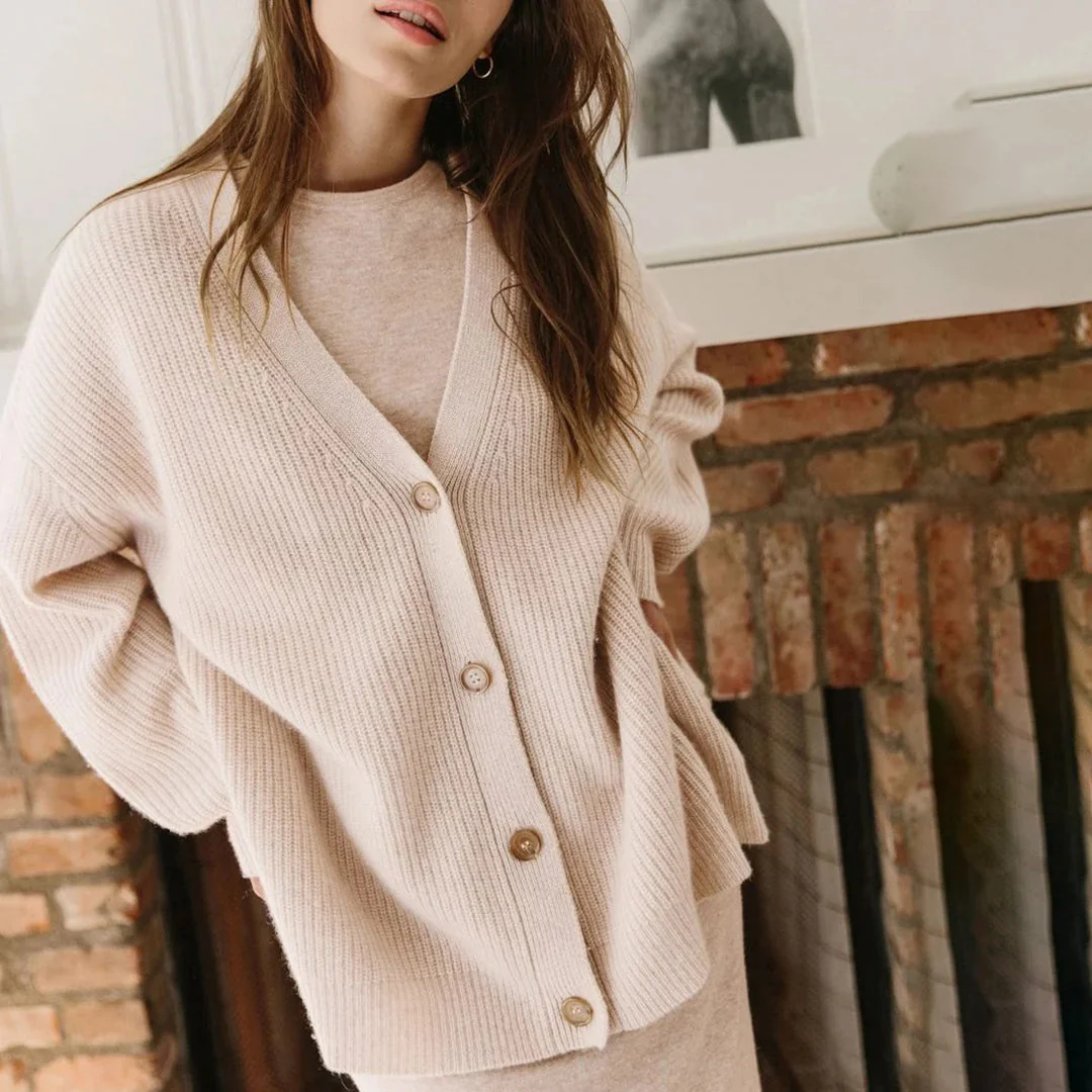 Cavaro | Cardigan Oversize in Cashmere - Image 11