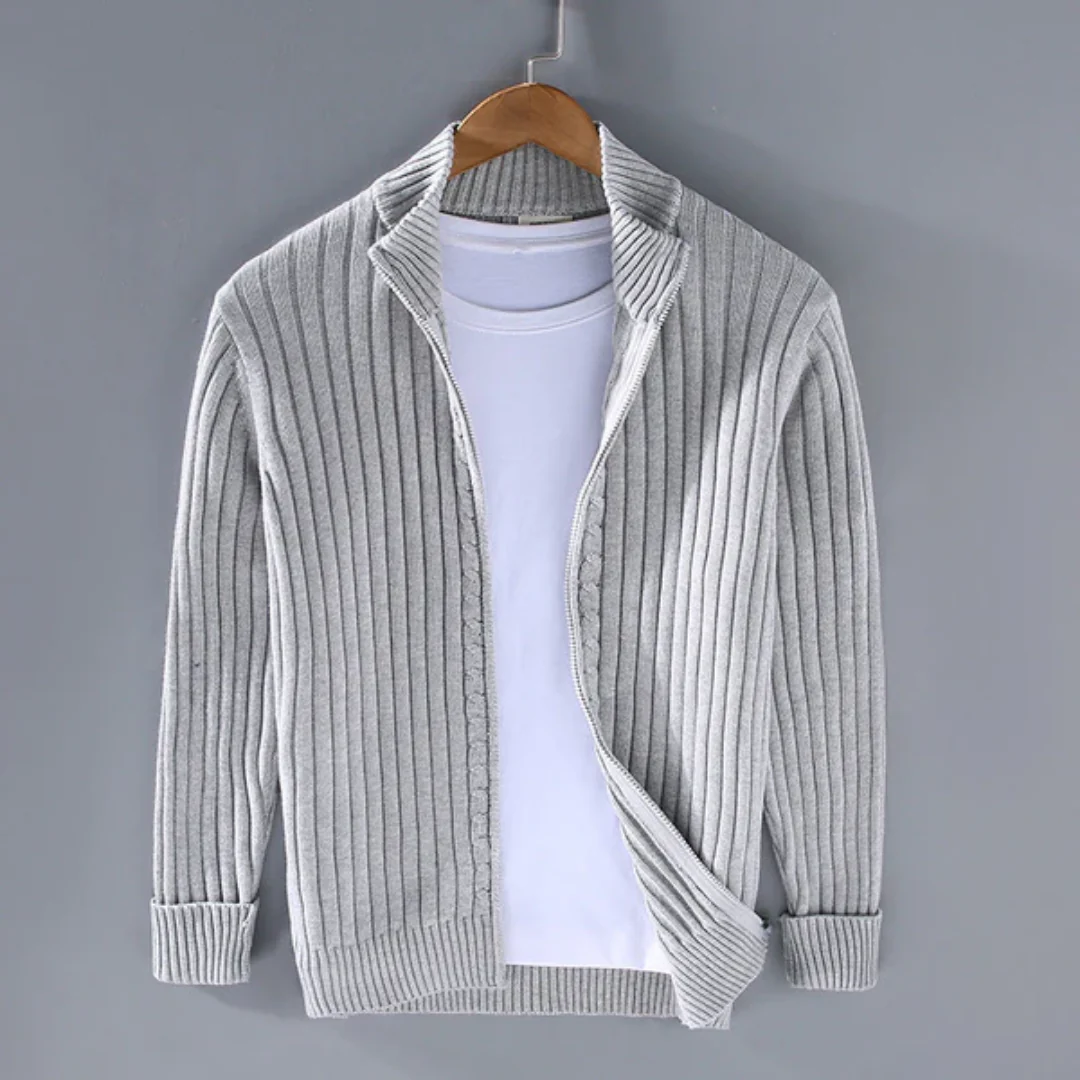 Cavira | Cardigan Maglia Autunnale con Zip - Image 10