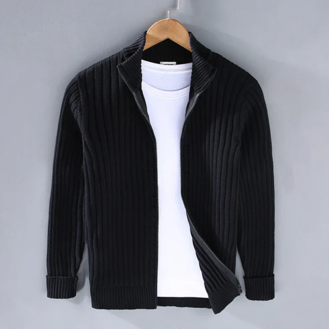 Cavira | Cardigan Maglia Autunnale con Zip - Image 9