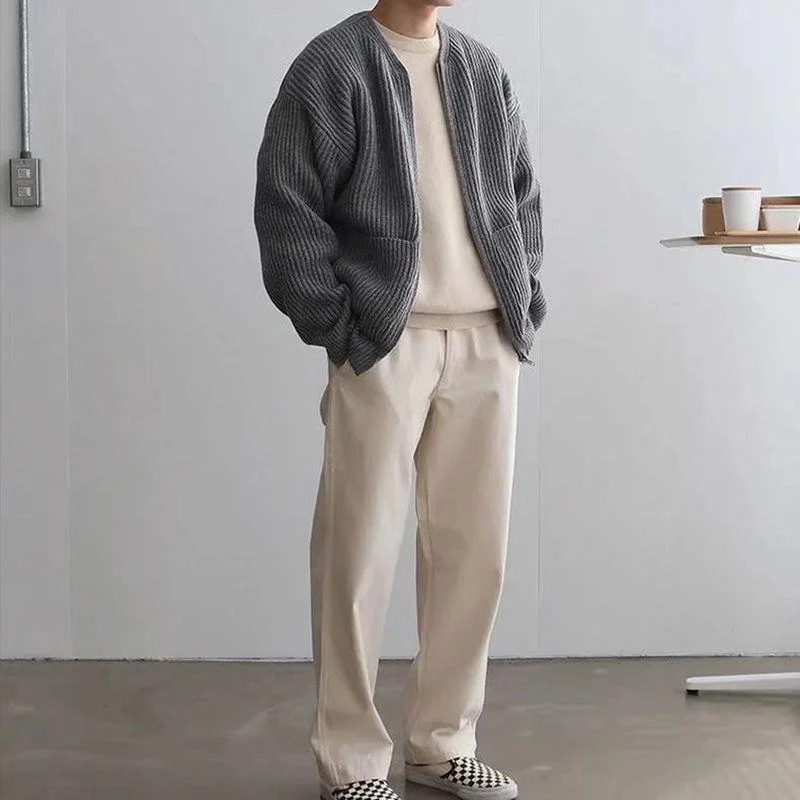 Cavolo | Cardigan con Zip e Collo Alto - Image 10