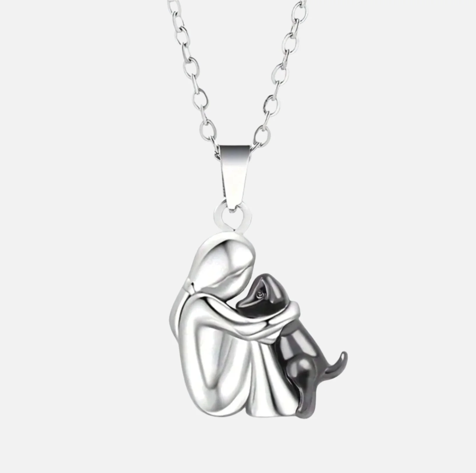 Collana con Ciondolo Cane Elegante Per Donna | Luminia - Image 3