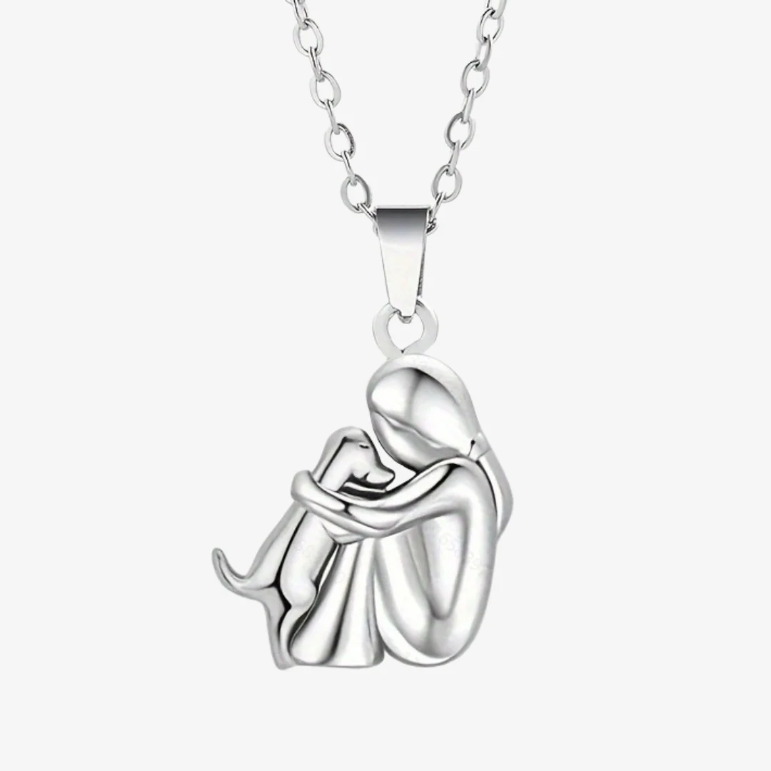 Collana con Ciondolo Cane Elegante Per Donna | Luminia - Image 5