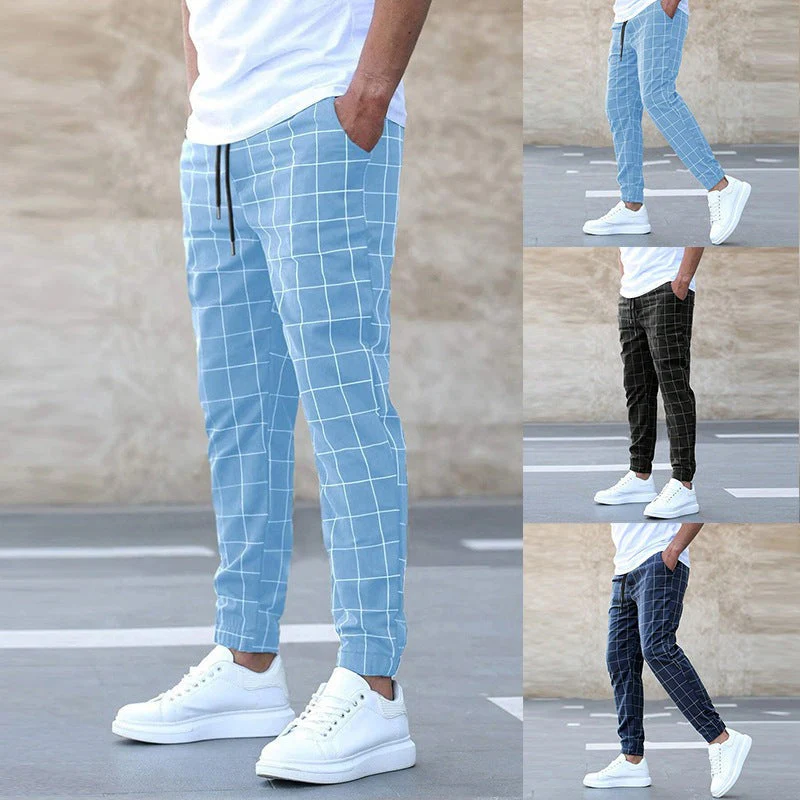 Cortina | Pantaloni Jogger A Quadri - Image 5