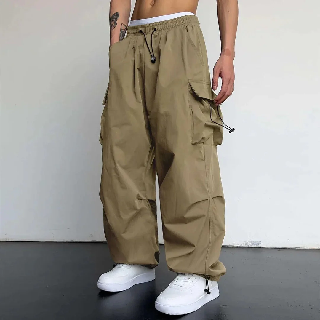 Domeno | Pantaloni Cargo Moderni Con Multitasche - Image 3