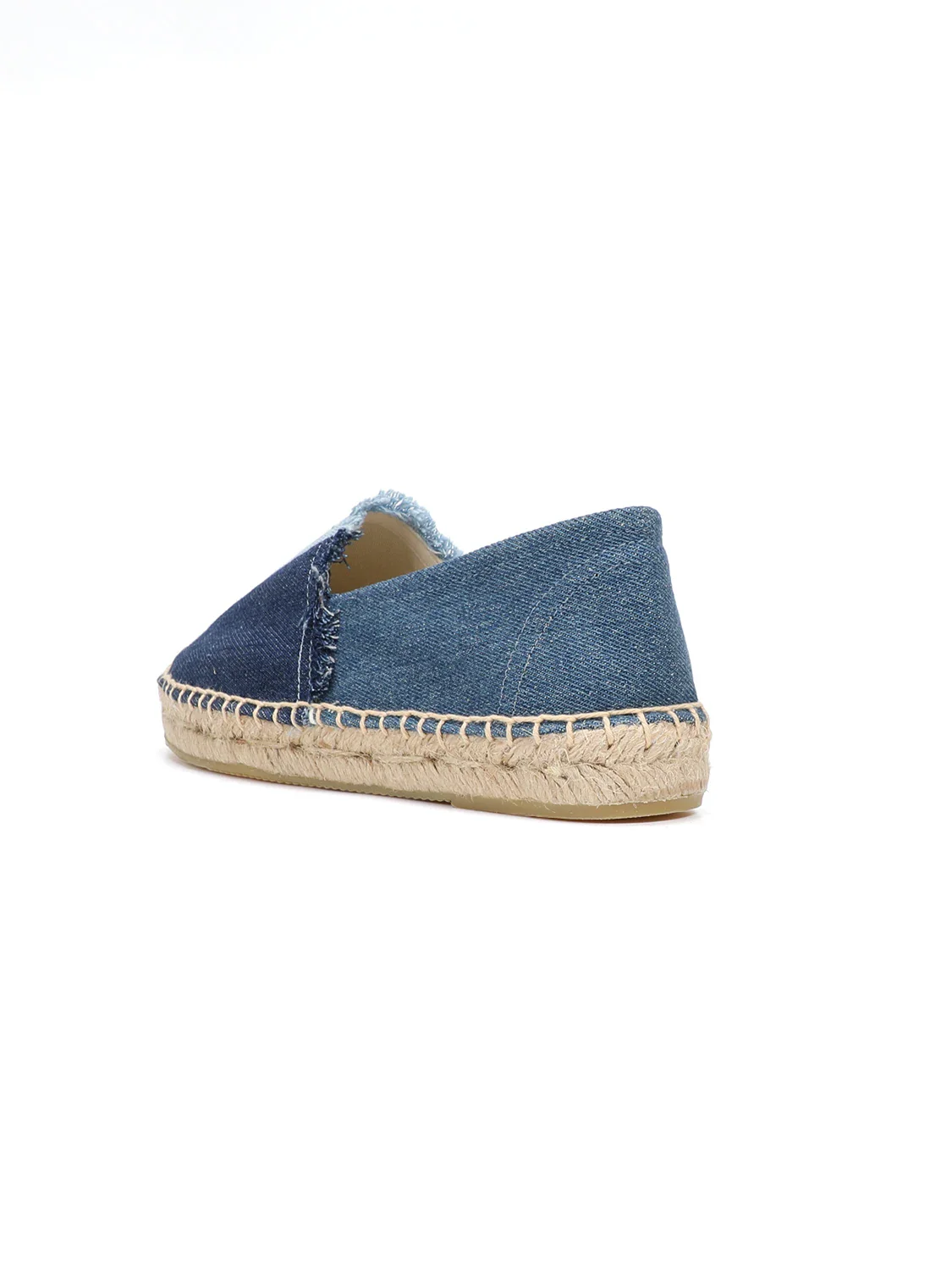 Espir | Scarpe Denim Piattaforma Patchwork Espadrillas - Image 3