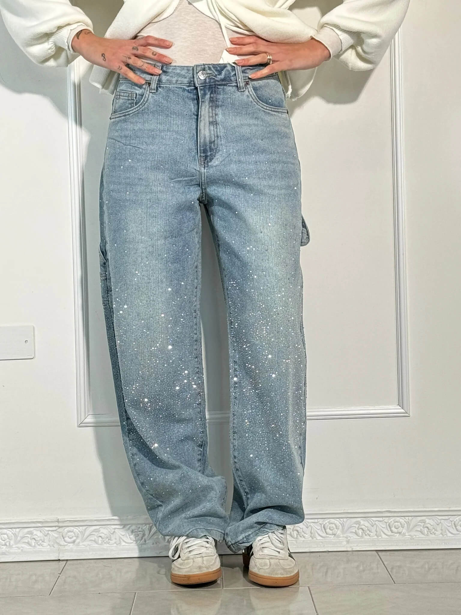 Jeans Baggy Larghe Per Donna | Meliora - Image 11
