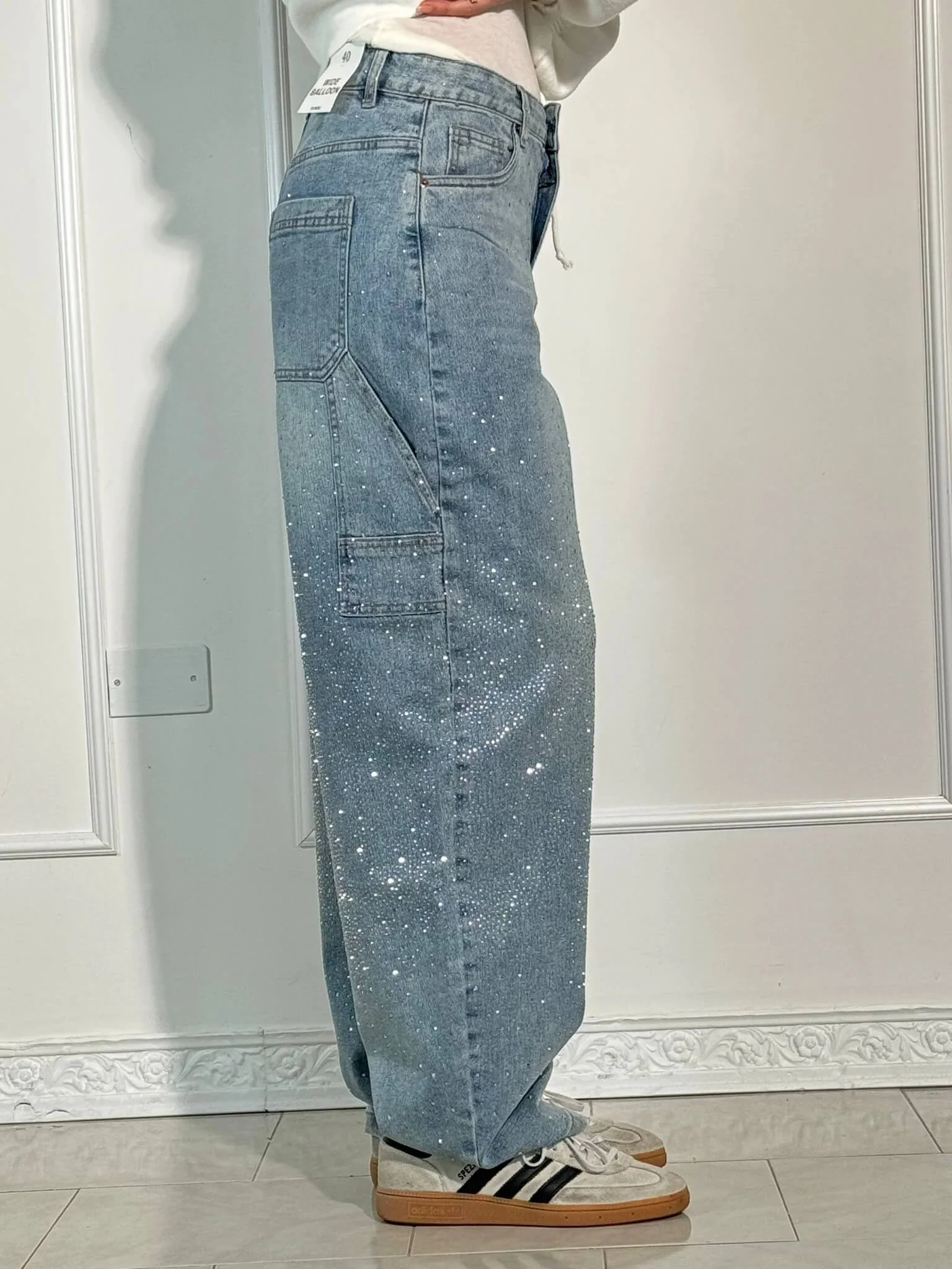 Jeans Baggy Larghe Per Donna | Meliora - Image 8