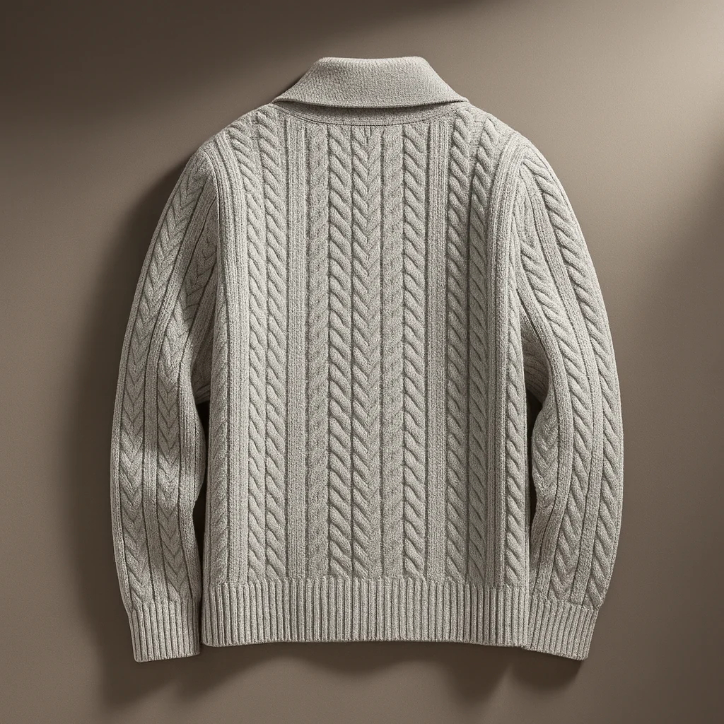 Maglione Button-Up In Misto Lana Per Uomo | Kelvyn - Image 5
