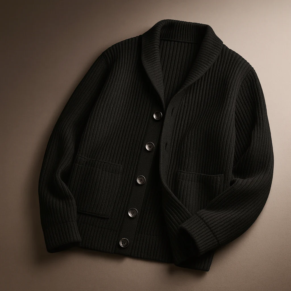 Maglione Button-Up In Misto Lana Per Uomo | Kelvyn - Image 6