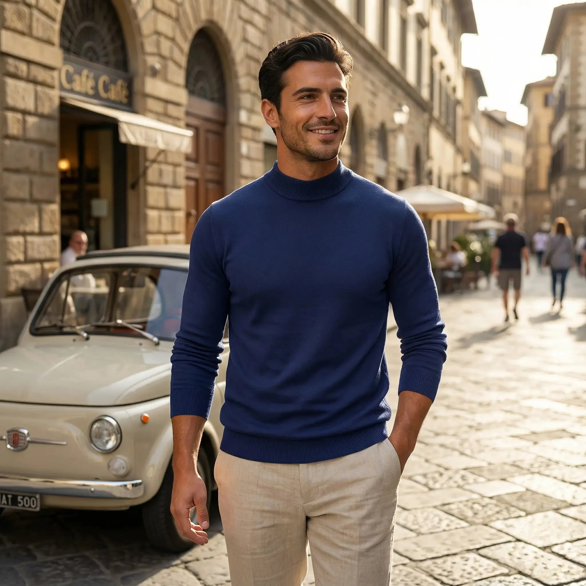 Maglione Casual Minimalista Per Uomo | Kylren - Image 4