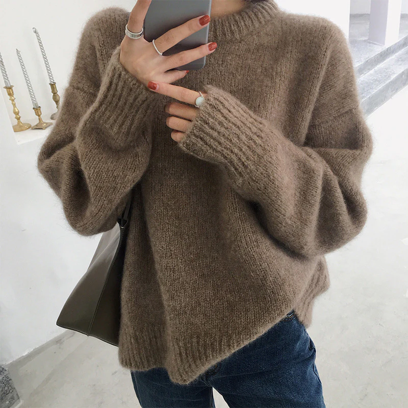 Maglione Oversize in Misto Cashmere Per Donna | Lunara - Image 4