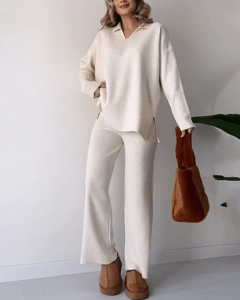 Marta | Set Due Pezzi Con Top e Pantaloni