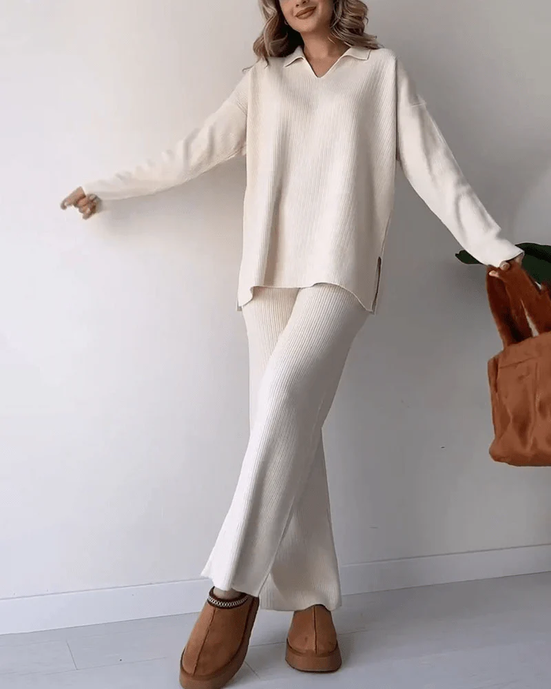 Marta | Set Due Pezzi Con Top e Pantaloni - Image 2
