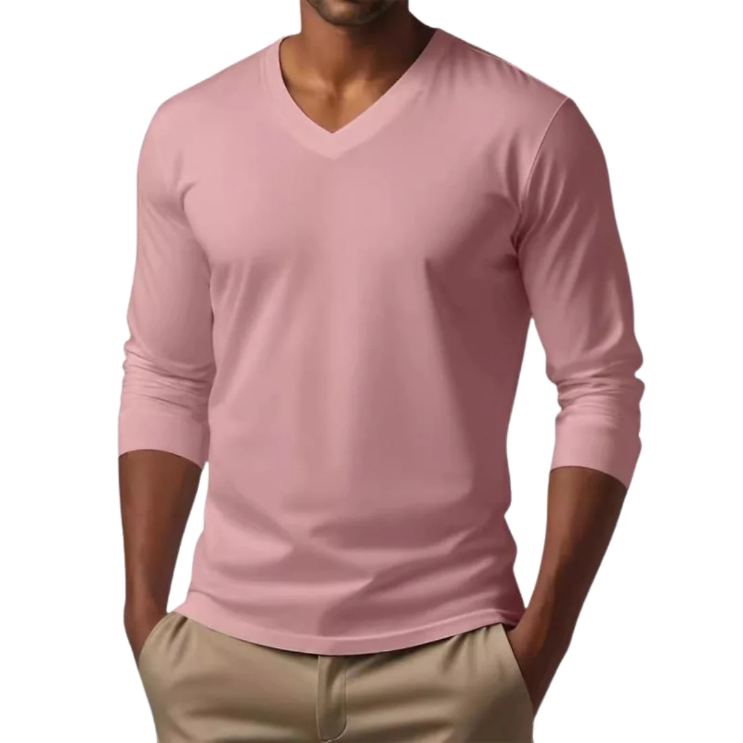 Mavira | Maglia Maniche Lunghe Scollo a V Elasticizzata - Image 6