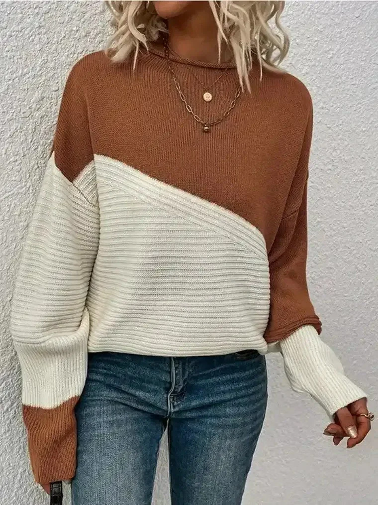 Mavlone | Maglione A Blocchi Di Colore Con Maniche Lunghe - Image 5