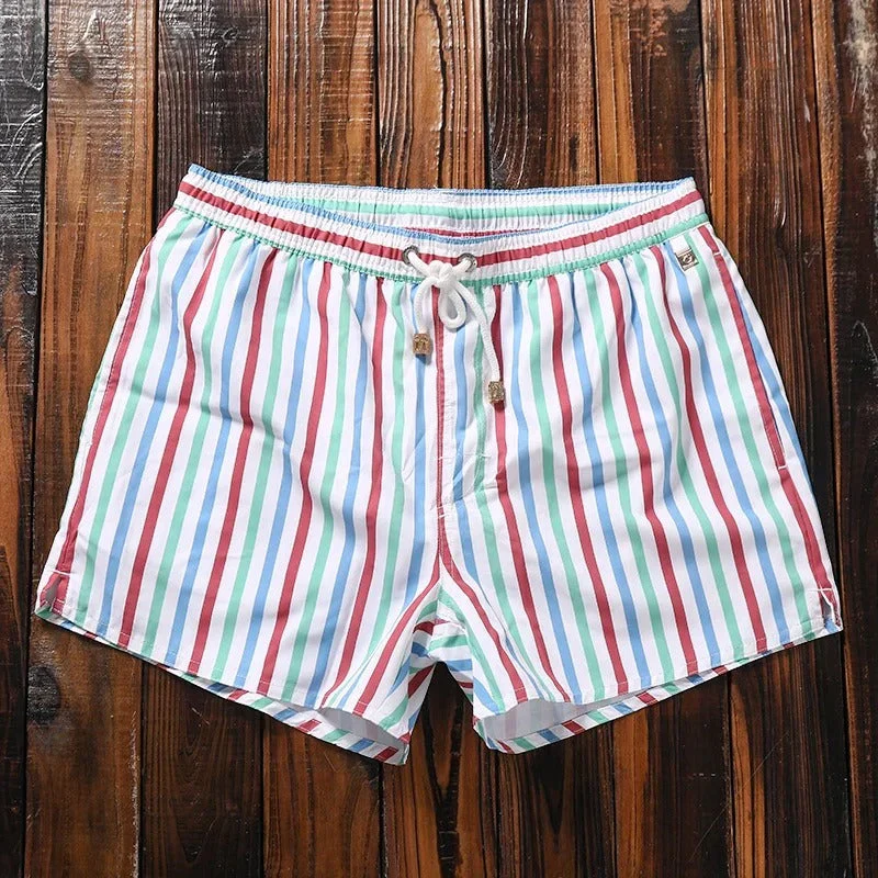 Panta | Pantaloni Corti a Righe Marittime - Image 11