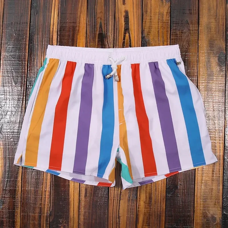 Panta | Pantaloni Corti a Righe Marittime - Image 4
