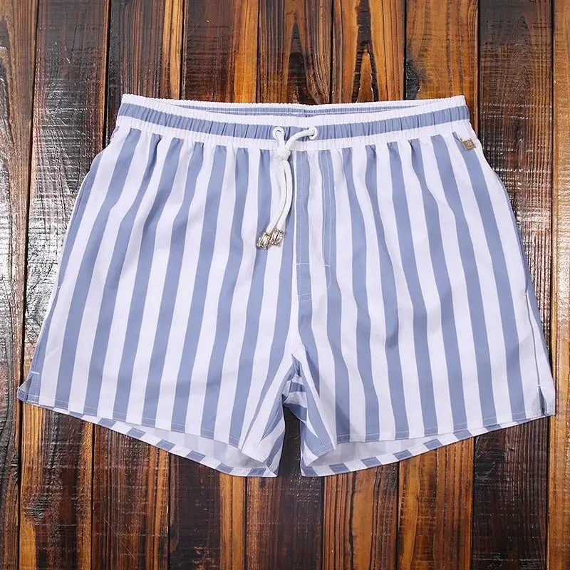 Panta | Pantaloni Corti a Righe Marittime - Image 6