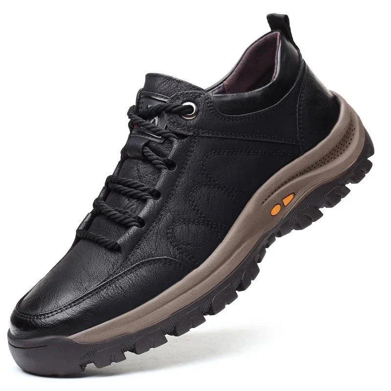 Scarpe Casual da Uomo in Pelle con Suola Antiscivolo | Euclid - Image 4
