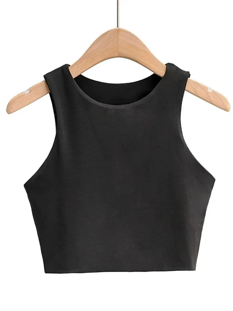 Solea | Top Slim Senza Maniche O-Collo - Image 4