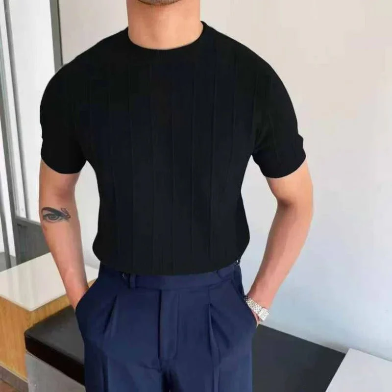 T-Shirt Uomo Cotone Classica | Rylith - Image 4