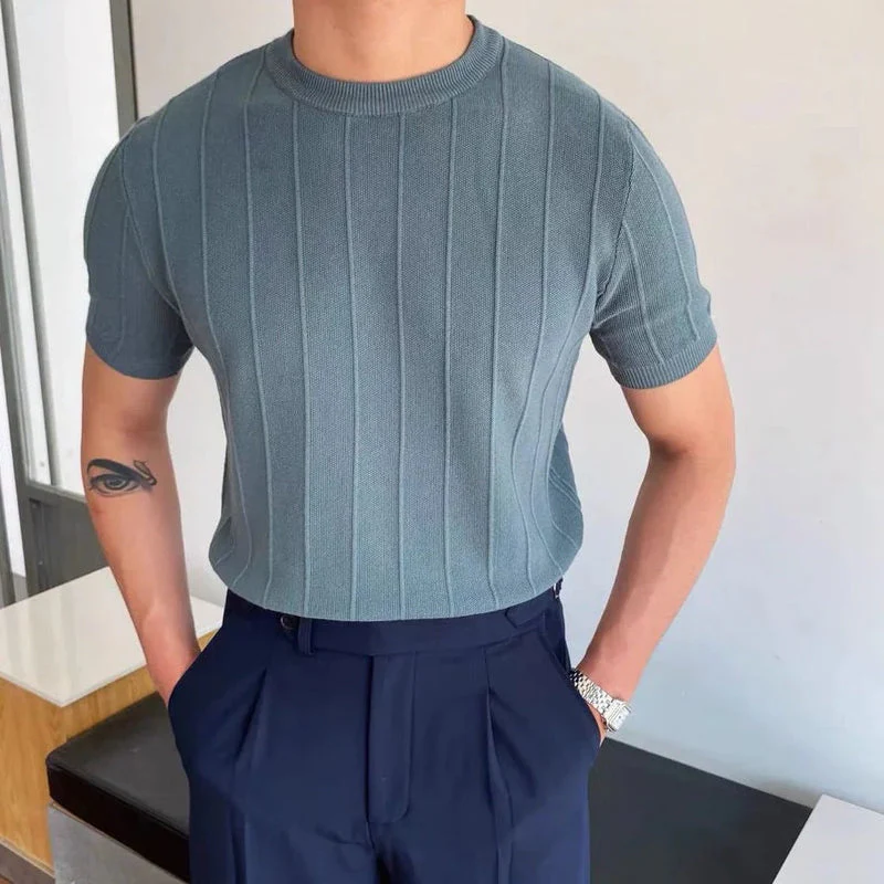 T-Shirt Uomo Cotone Classica | Rylith - Image 5