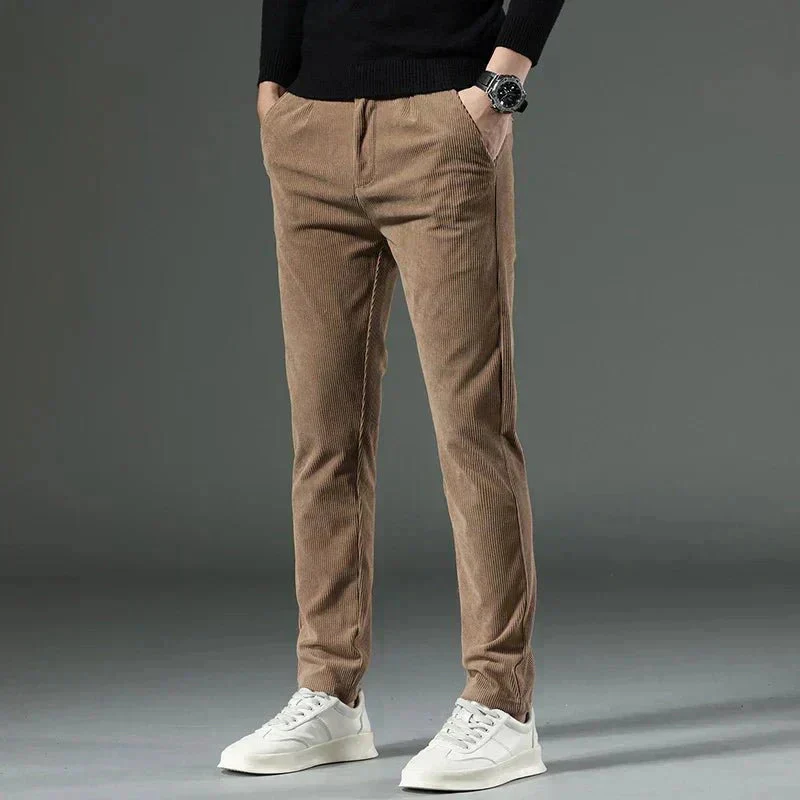 Vellon | Pantaloni Slim Fit in Velluto a Coste - Image 3